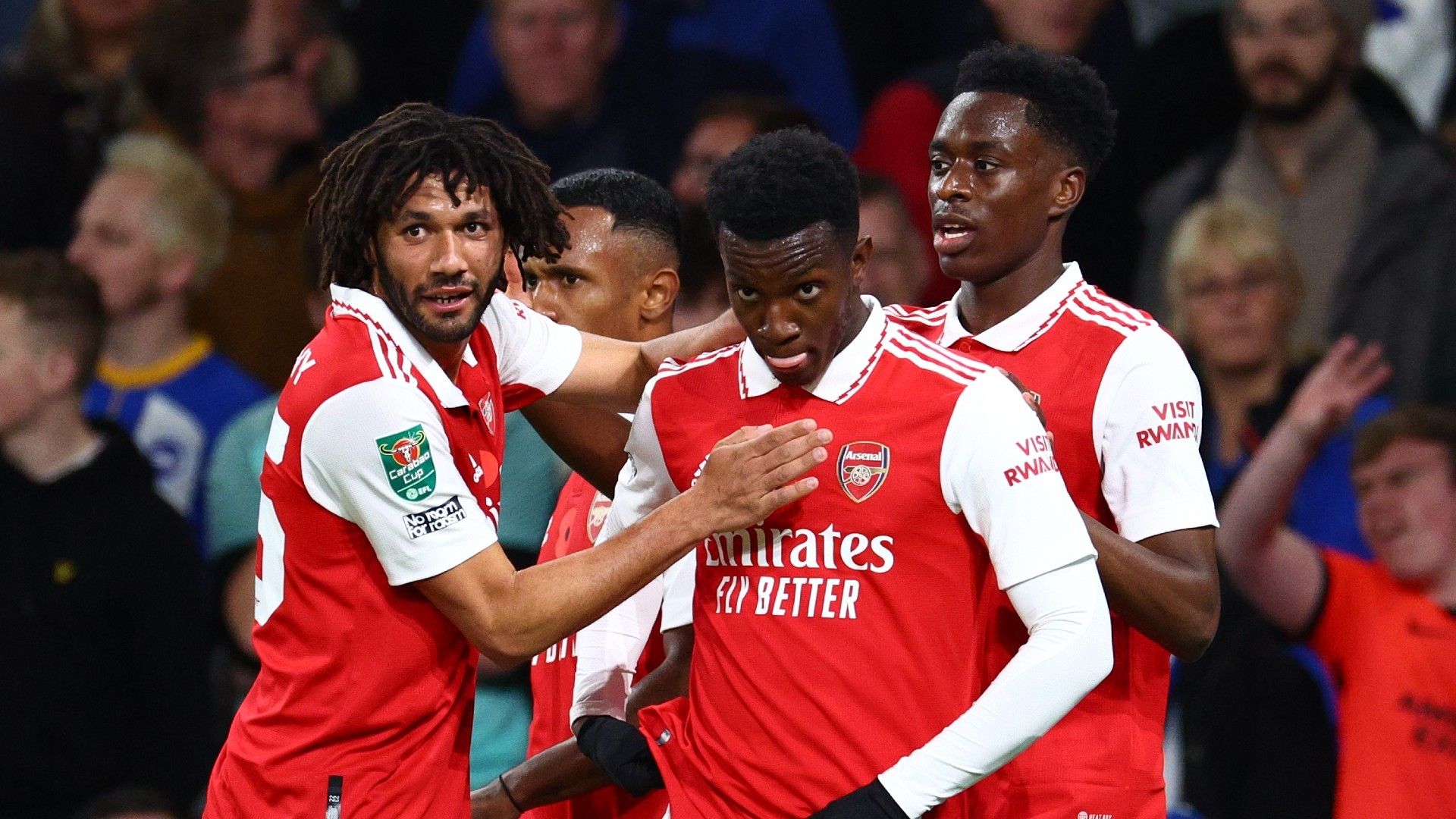 Eddie Nketiah Arsenal 2022